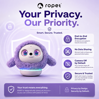 ropet™ KAMOMO--Your Own AI Pet