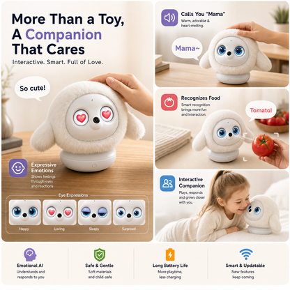 ropet™ KAMOMO--Your Own AI Pet