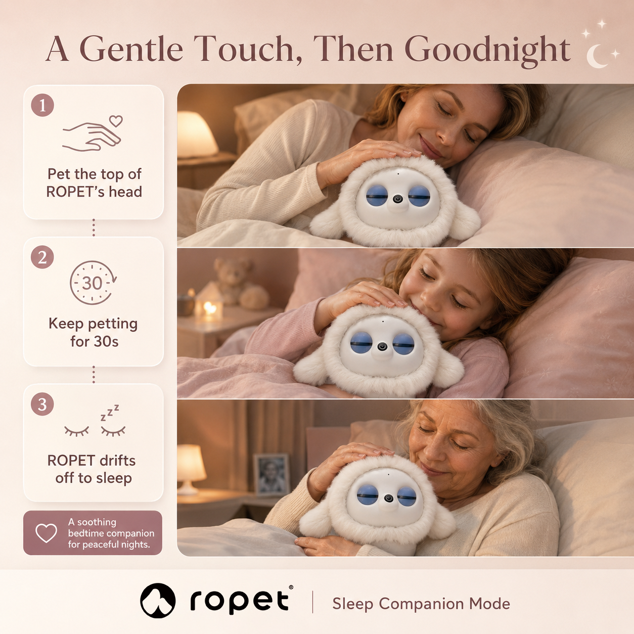ropet™ KAMOMO--Your Own AI Pet