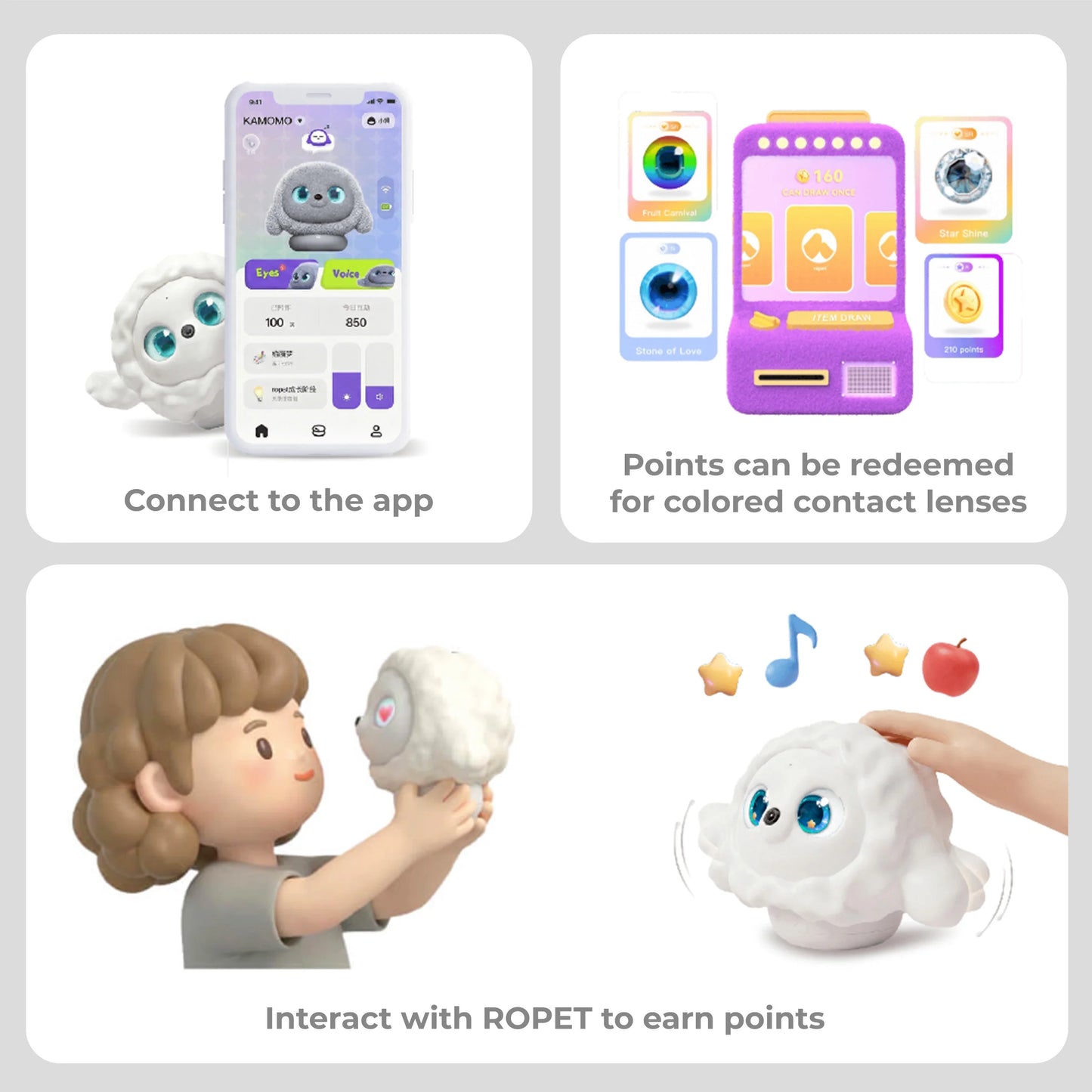 ropet™ KAMOMO--Your Exclusive AI Pet Companion